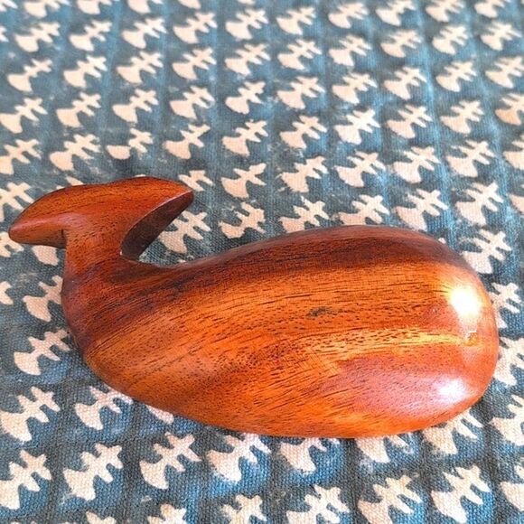 Vintage Wooden Whale Shaped Dish - Picture 6 of 8